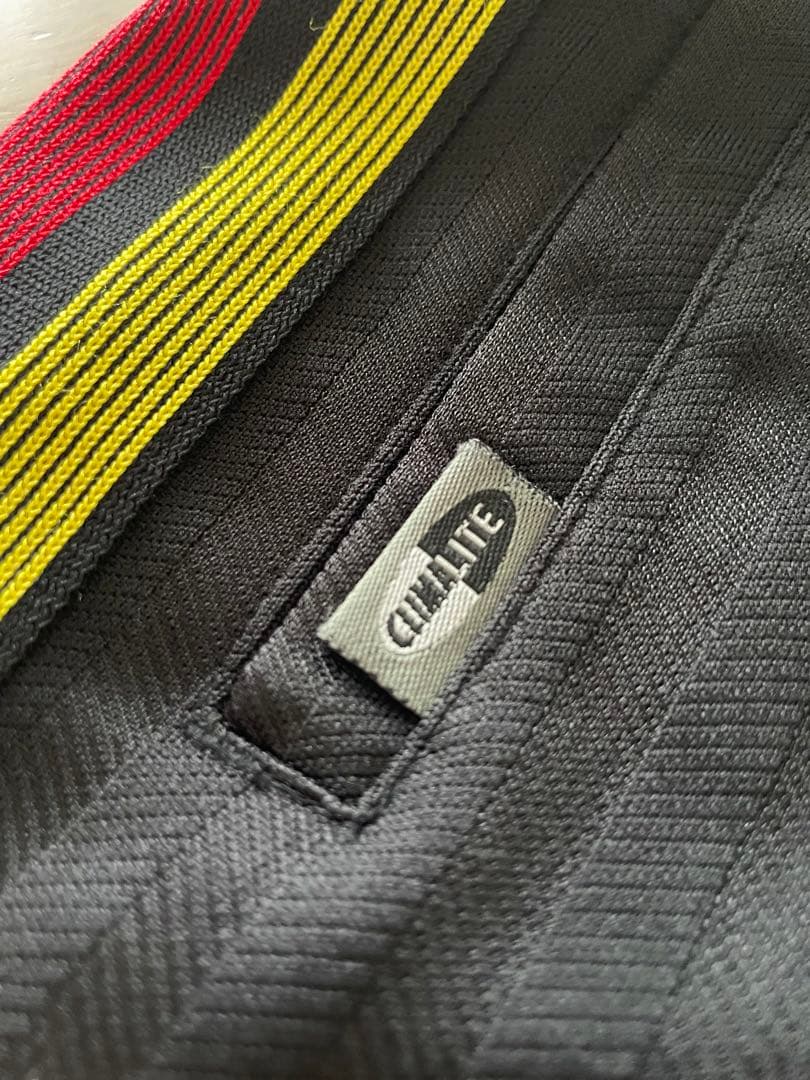 adidas ラスタカラージャージ上下セット ブラック　レゲエ