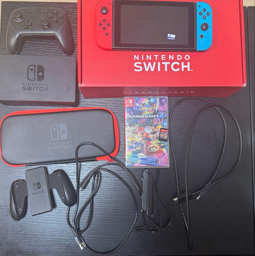 Nintendo Switch 動作確認済み　マリオカート8 プロコン付き