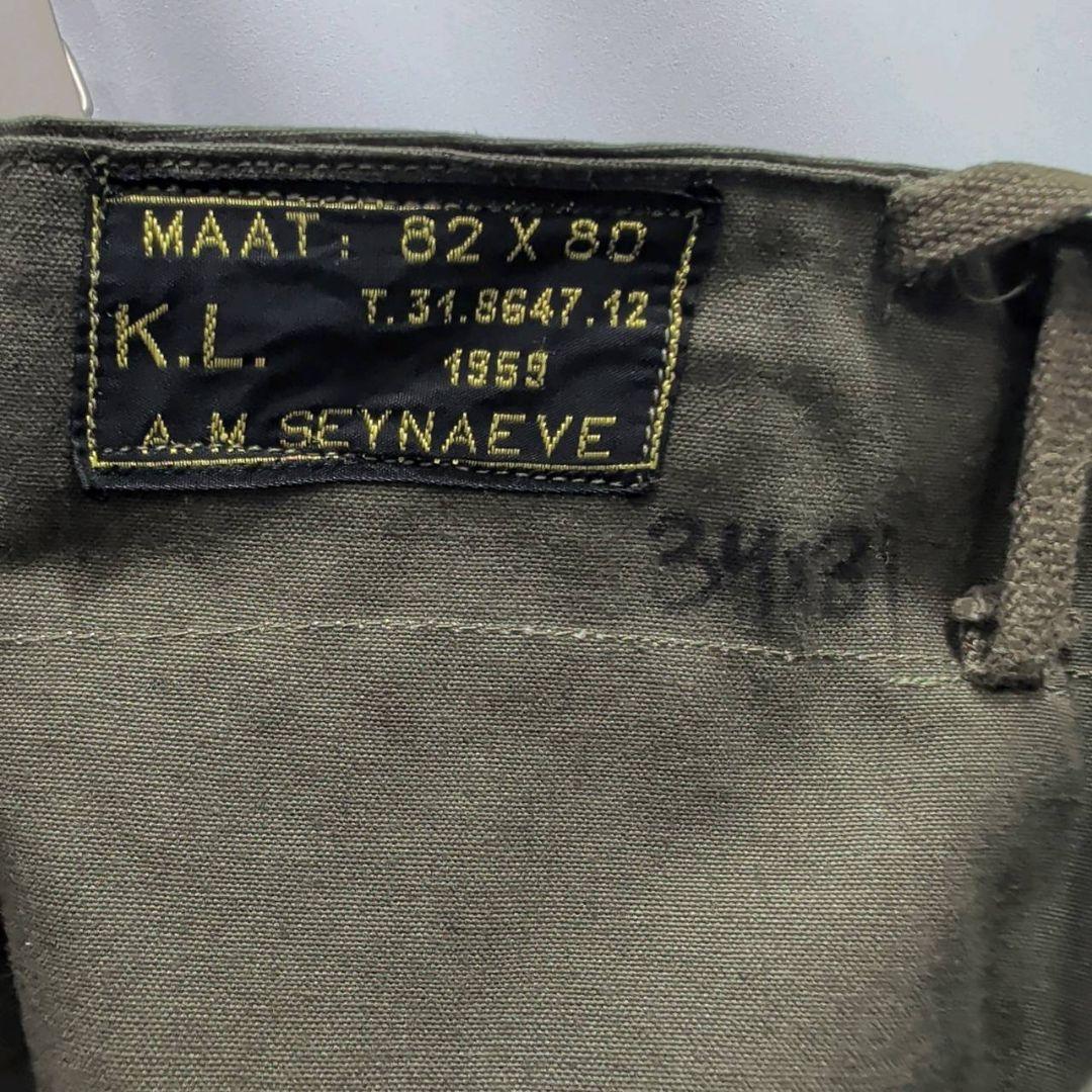 1959年製 オランダ軍 ダブルフェイス カーゴパンツ 34×31
