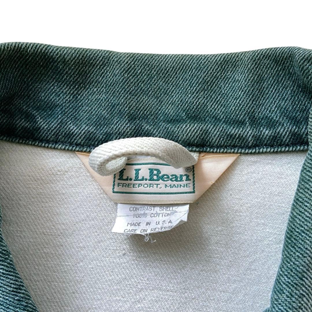 80s L.L.BEAN デニム ジャケット USA製 M