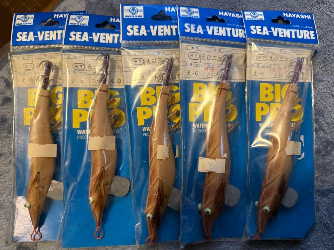 林釣漁具製作所「SEA VENTURE（シーベンチャー）えびシャクリ布巻 5個