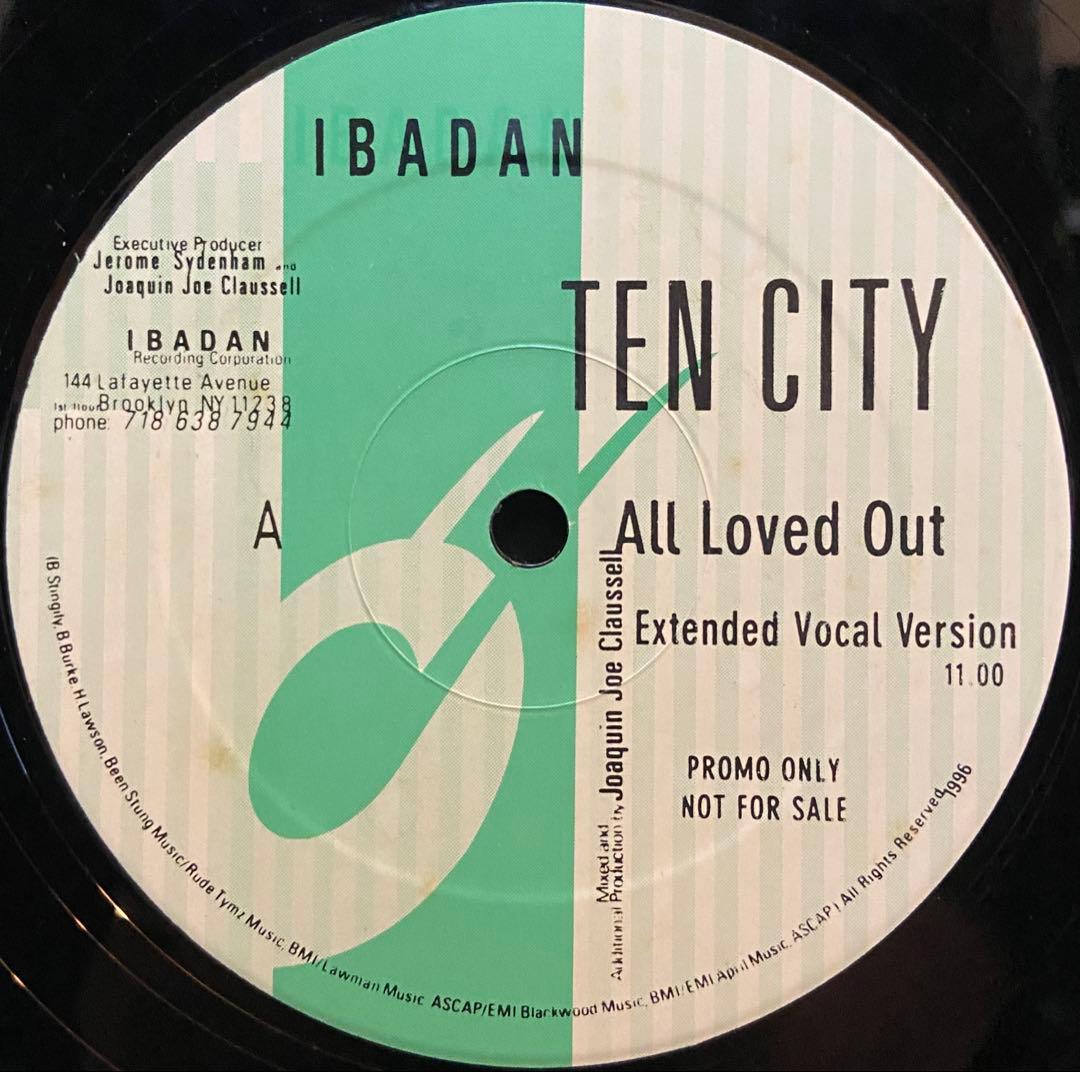 洋楽 Joe Claussell Mix Ten City All Loved Out