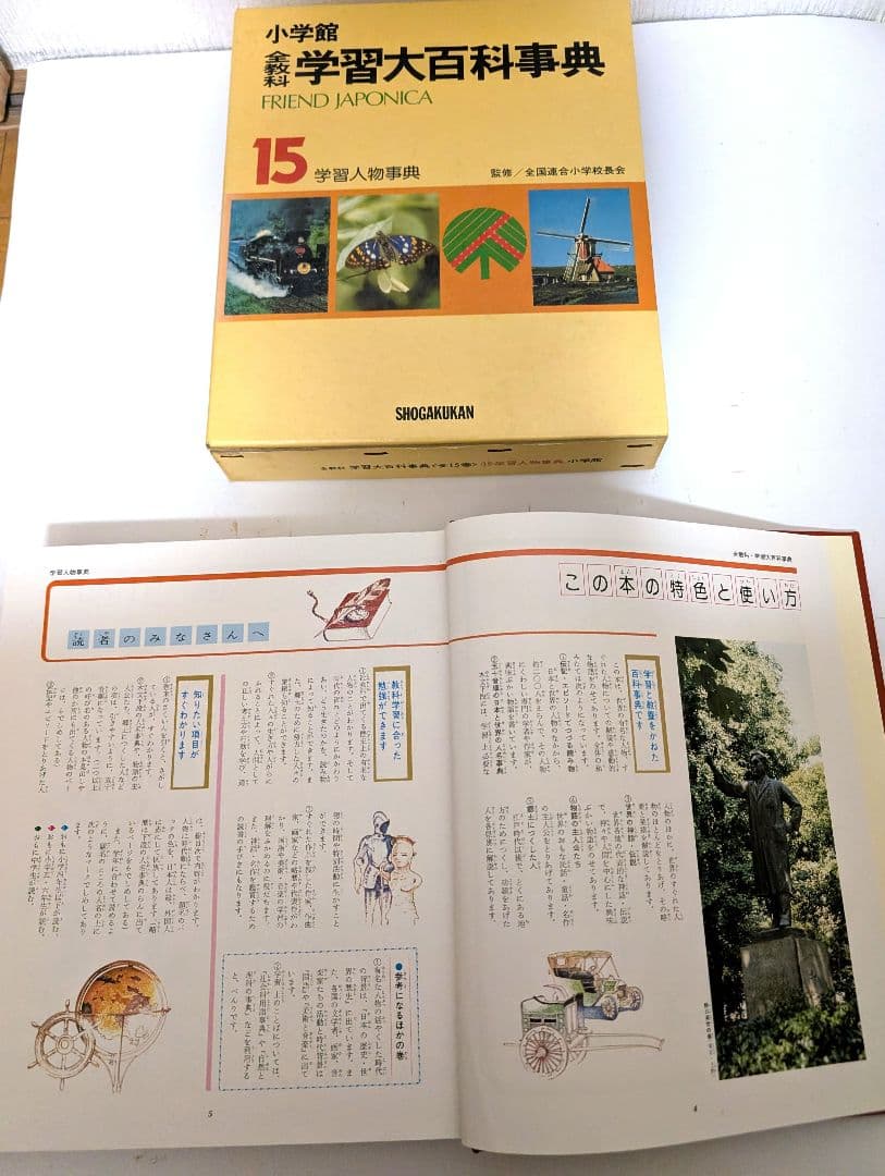 学習大百科事典　全教科　15冊セット 　小学館　フレンドジャポニカ
