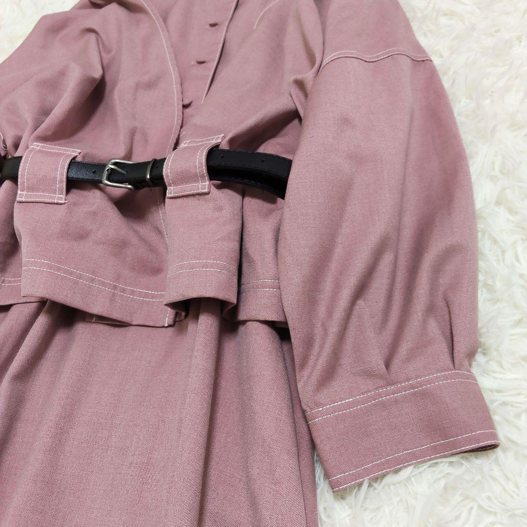 826 アメリヴィンテージ GENTLEWOMAN OVERLAP DRESS