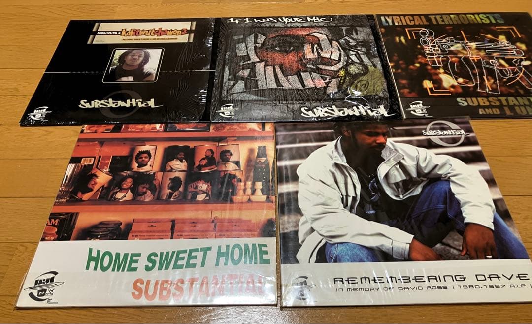 ５枚セット Substantial L Universe Nujabes