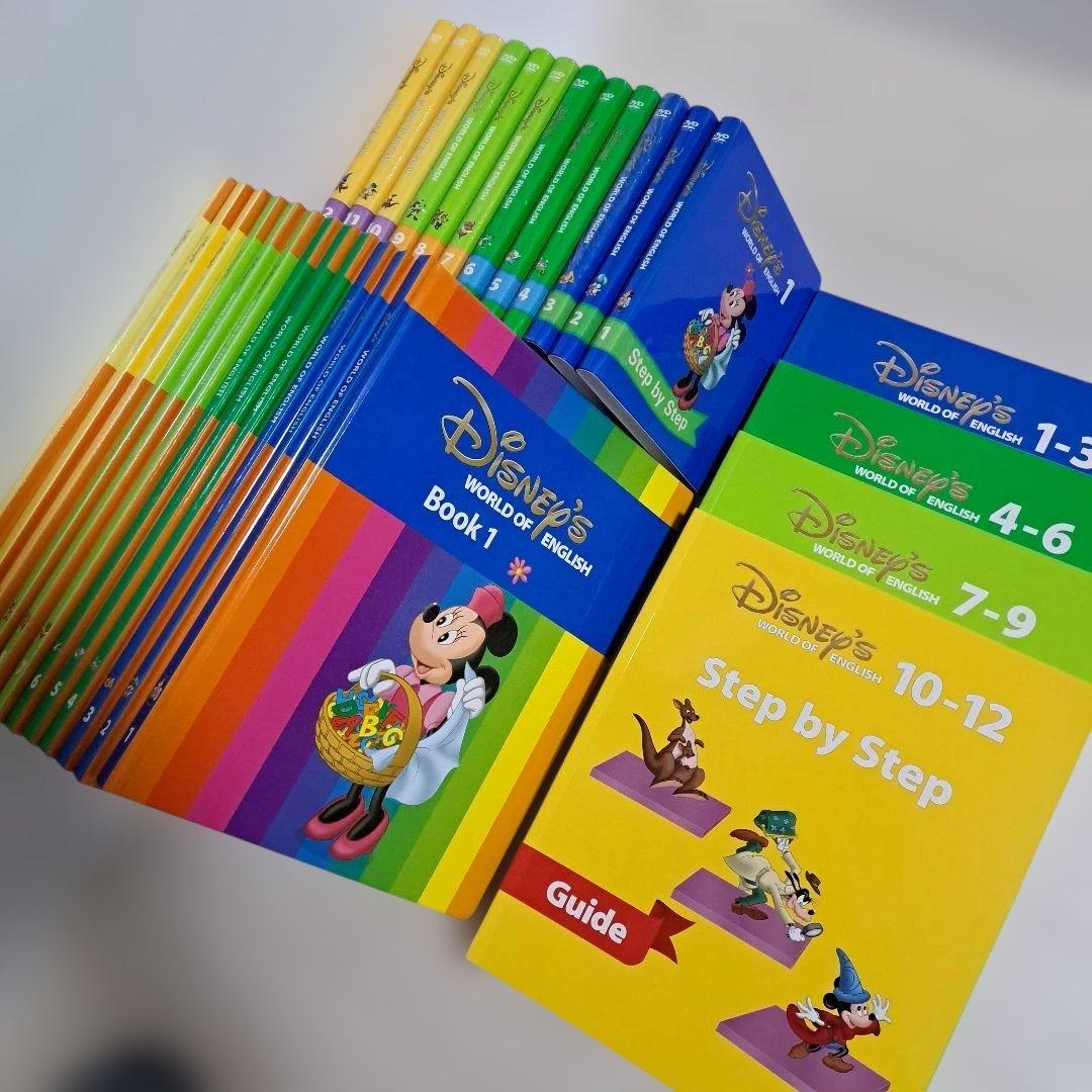 【未使用多め】 ディズニー英語システム　メイン教材　ステップバイステップ　DVD