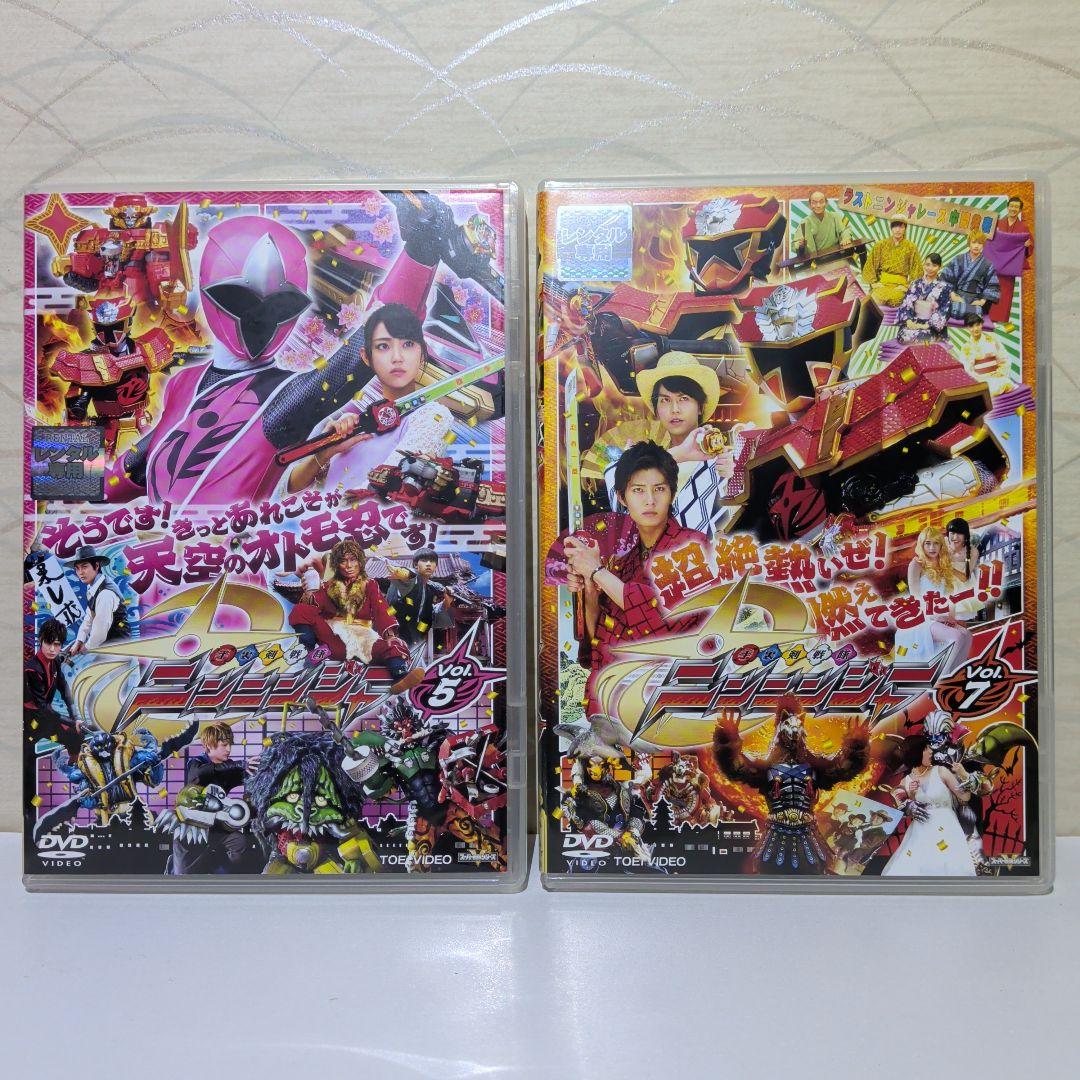 手裏剣戦隊 ニンニンジャー　DVD　10本セット