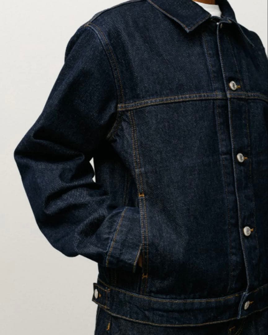 stussy TRUCKER JACKET DENIM Sサイズ
