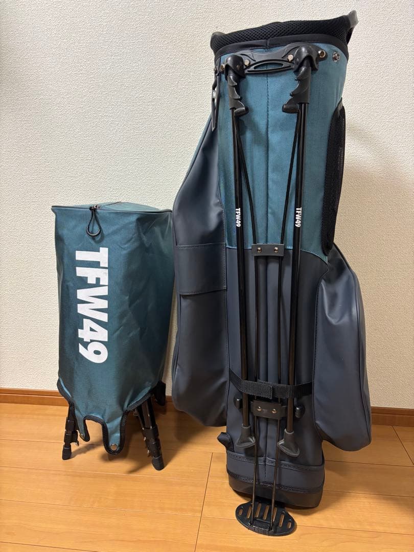 TFW49 FORTYNINE キャディバッグ フードカバー付き 美品