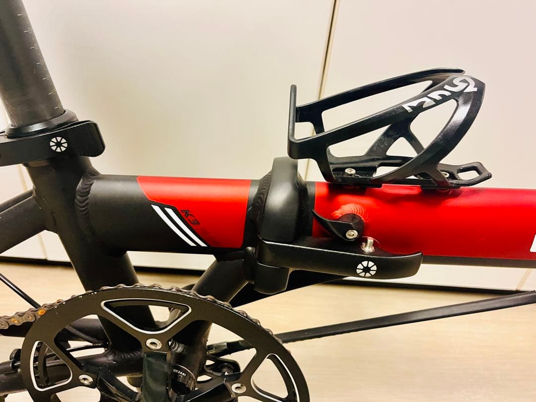 DAHON 折りたたみ自転車 9速 レッド K3 P lus