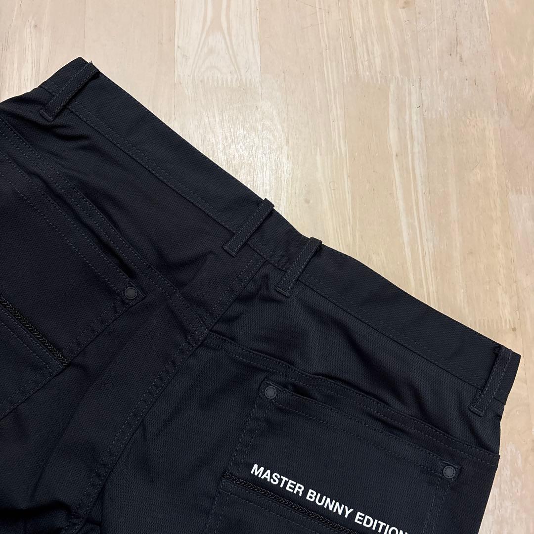 パーリーゲイツ☆新品 マスターバニー 撥水ドビークロスストレッチ ショートパンツ