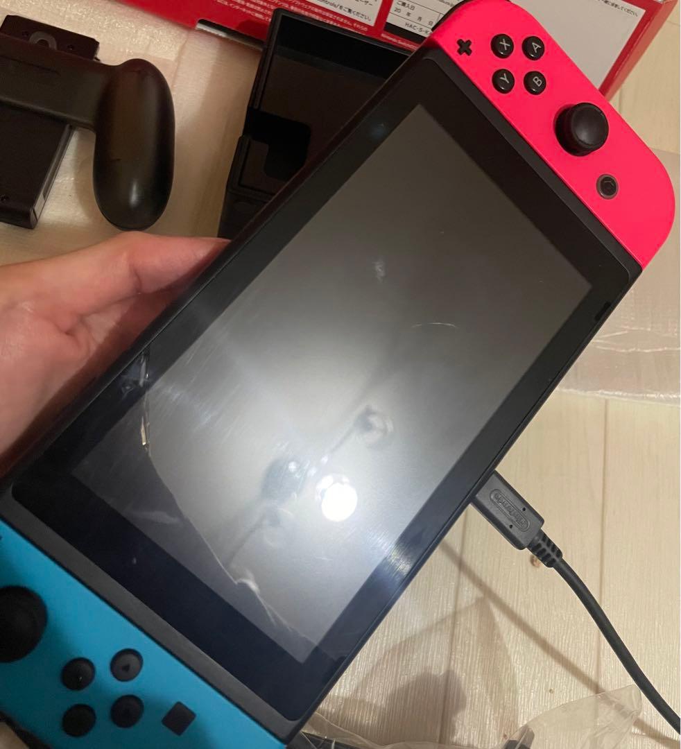 Nintendo Switch ネオンブルー・ピンク 本体