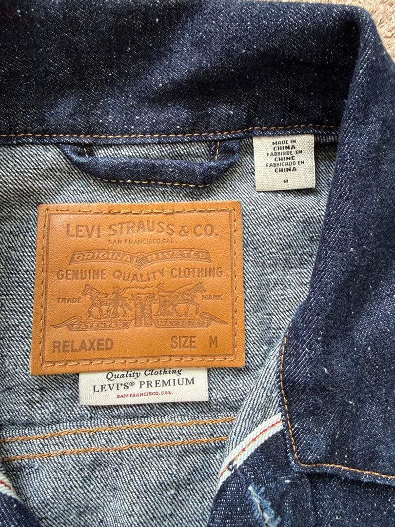 Levi's デニムジャケット M 大戦モデル 506xxTYPE綿×麻モデル