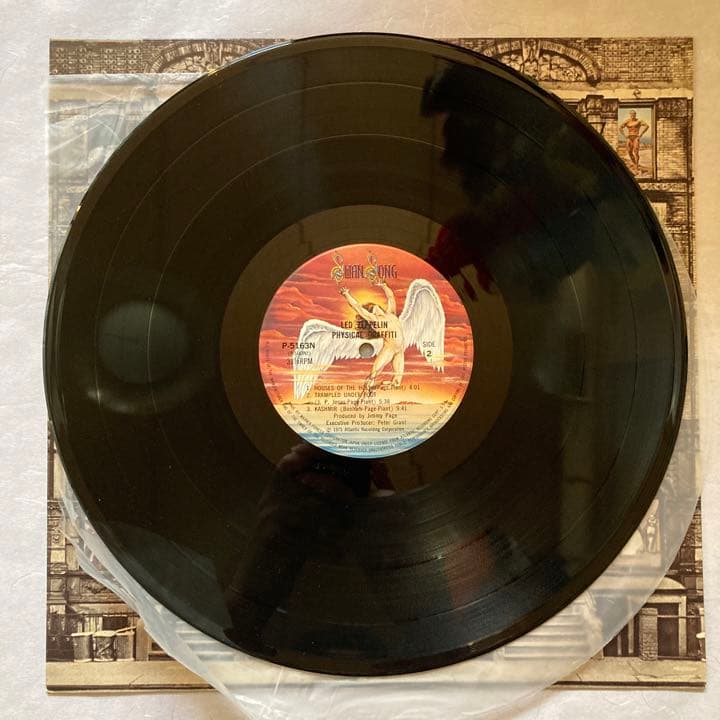 【LP】LED ZEPPELIN フィジカル・グラフィティ　ポスター無し