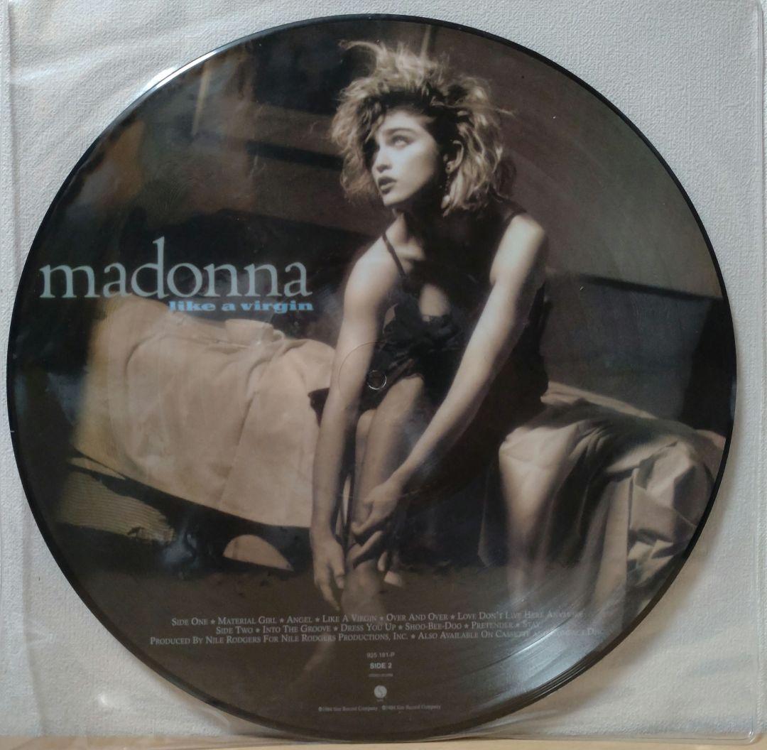 madonna(マドンナ)【Like A Virgin】ピクチャーレコード