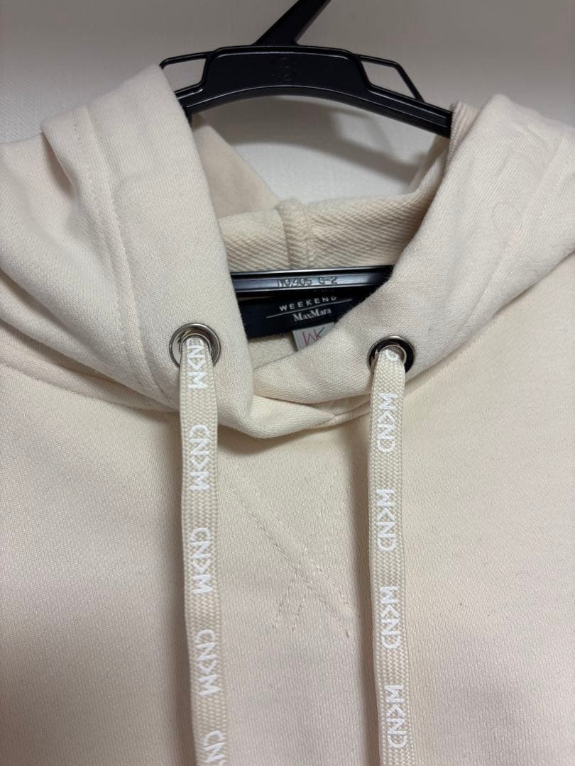 MAXMARA WEEKEND LINE アイボリー パーカー M
