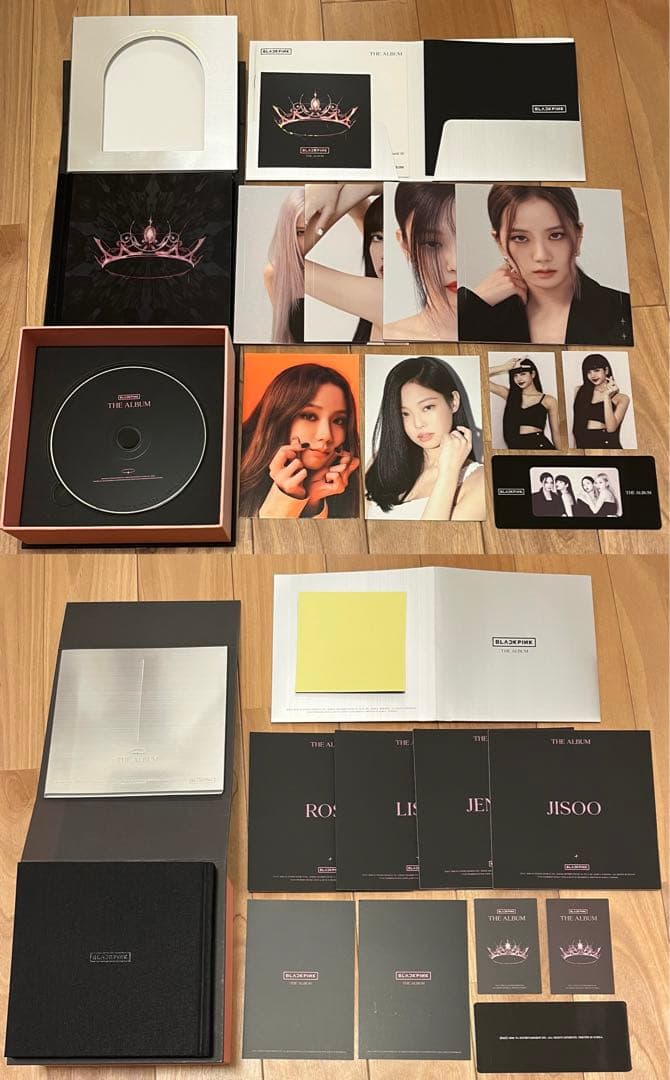 BLACKPINK リサ ジス ジェニ THE ALBUM トレカ ポストカード