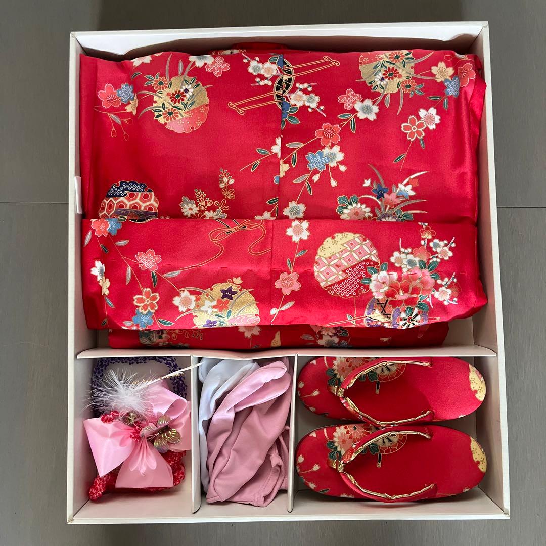 【美品】七五三　3歳　着物セット