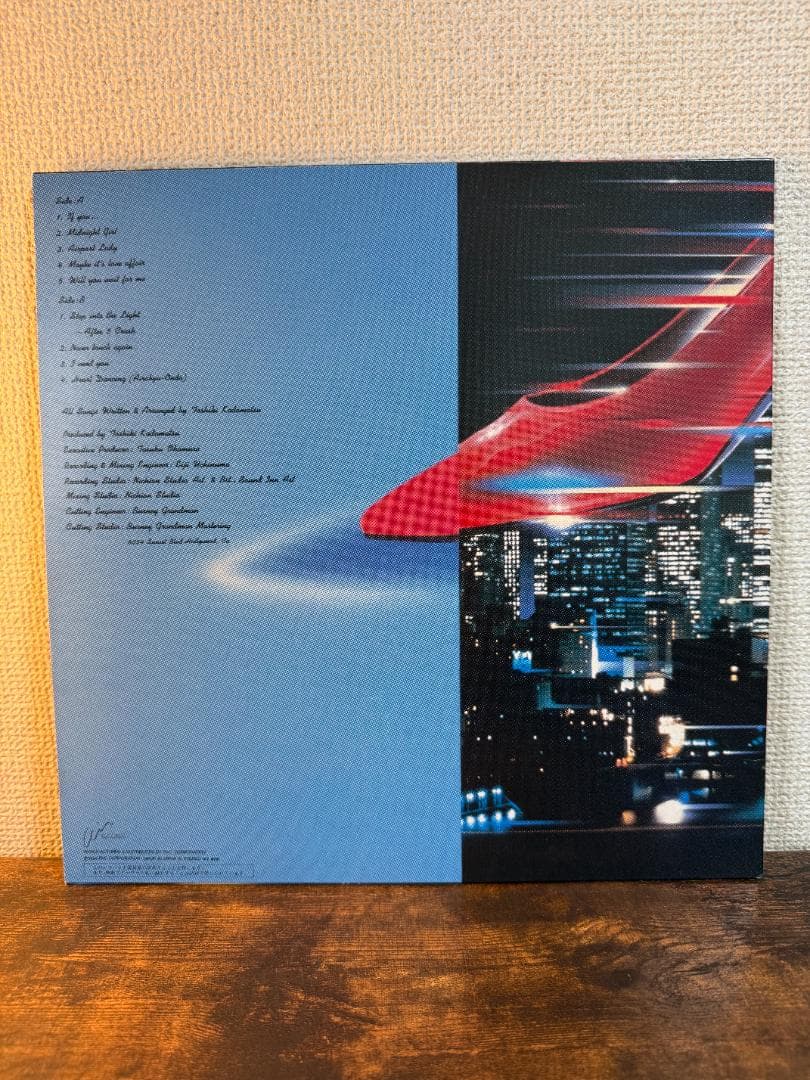 美品 ★ インサート付 角松敏生 / AFTER 5 CLASH LP