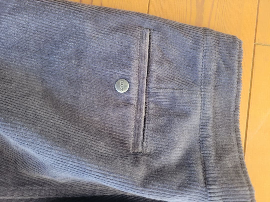 Bluco コーデュロイ 防寒パンツ M
