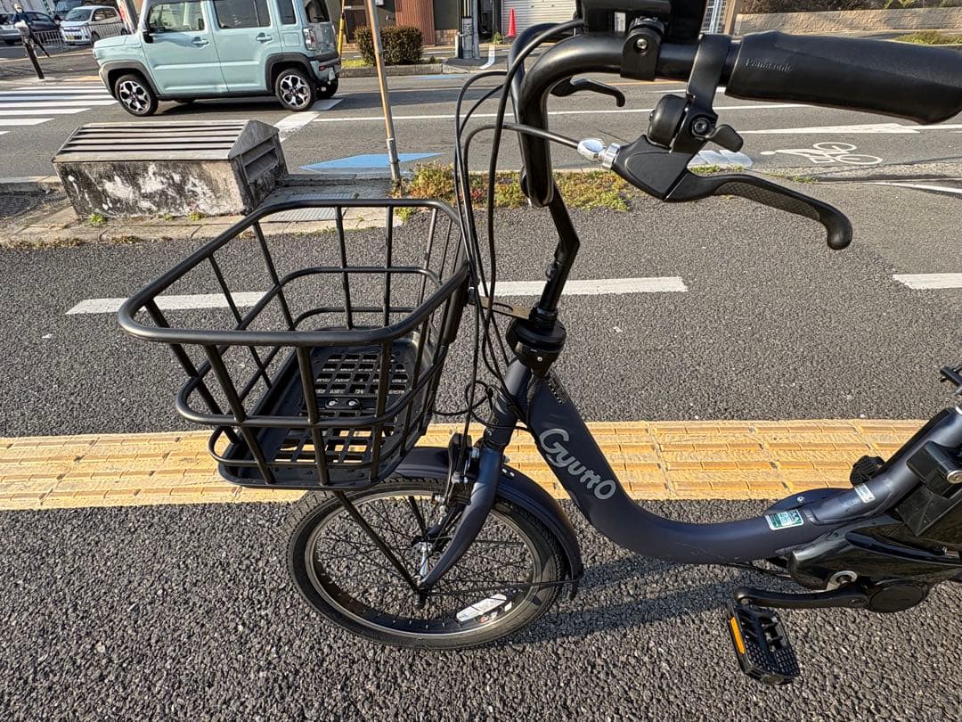 016 中古Panasonic gyutto電動アシスト自転車　16Ah 大阪