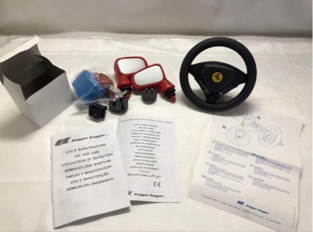 電動乗用 フェラーリ キッズカー レッド 未使用品 美品