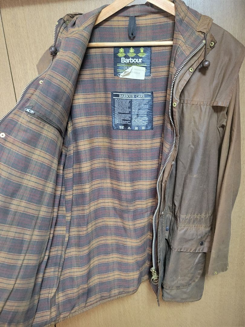 【希少/3ワラント】英国製 Barbour Durham バブアー ダーラム