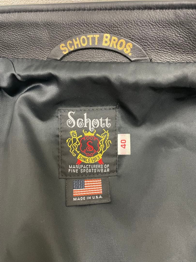 Schott 美品　541xx 40インチ