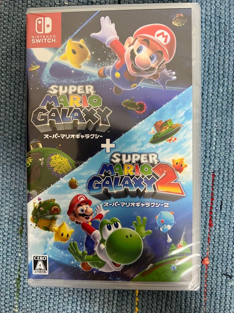 スーパーマリオギャラクシー + スーパーマリオギャラクシー2新品未使用未開封品
