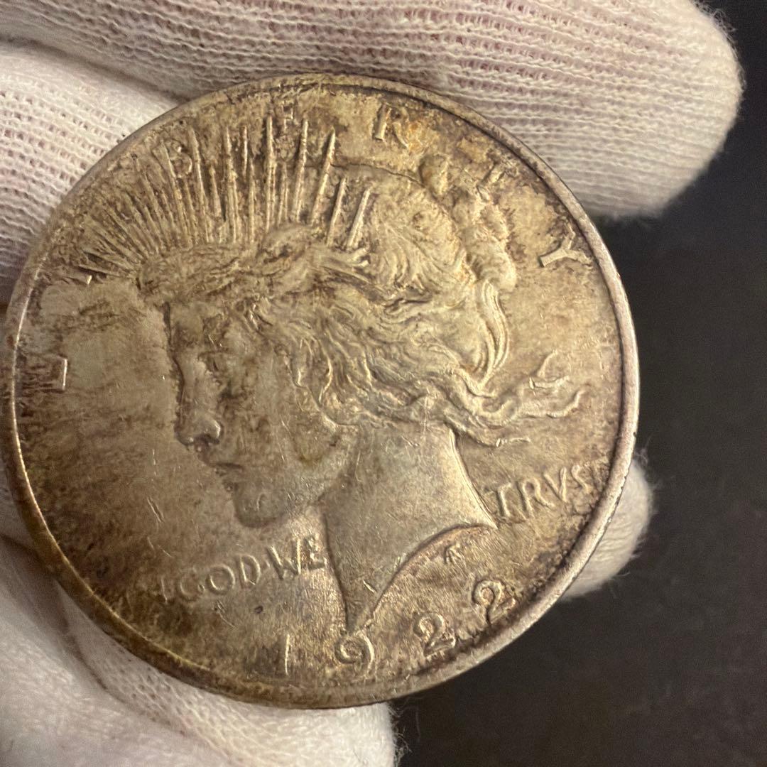 【ピースダラー】アメリカピースダラー　1922年