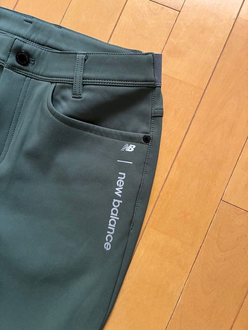new balance レディースパンツ ダークグリーン　春夏秋