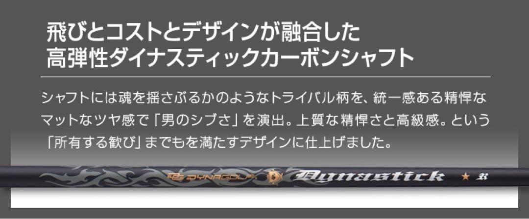 【新品超安6本】番手を超えた激飛び性能! ダイナミクス アイアン 5〜PWセット