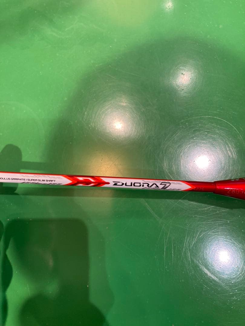 YONEX ヨネックスバドミントンラケット デュオラ7 DUORA 7 赤色‼︎