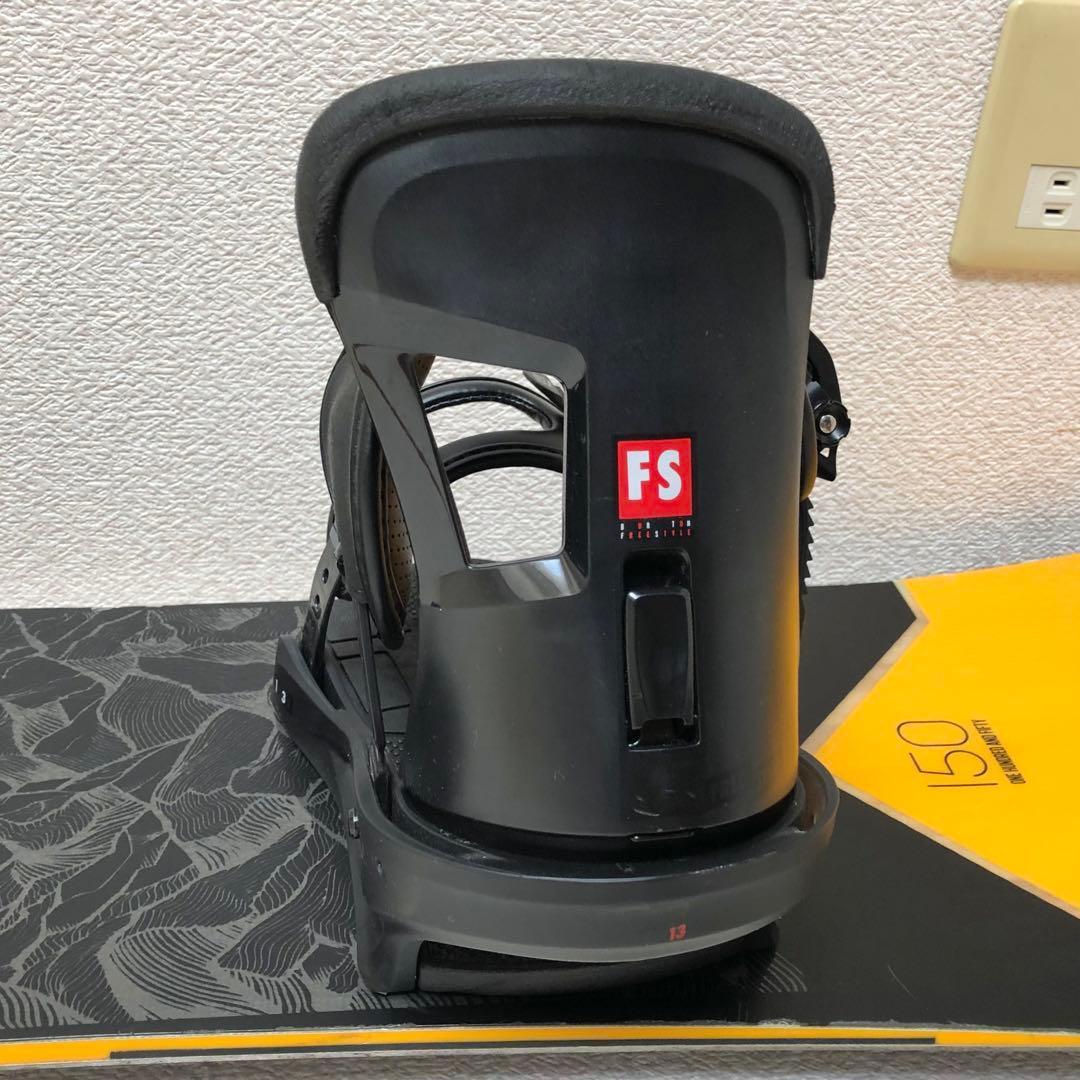 最終値下げ⑦ スノボ2点セット SALOMON SIGHT 150 × バートン