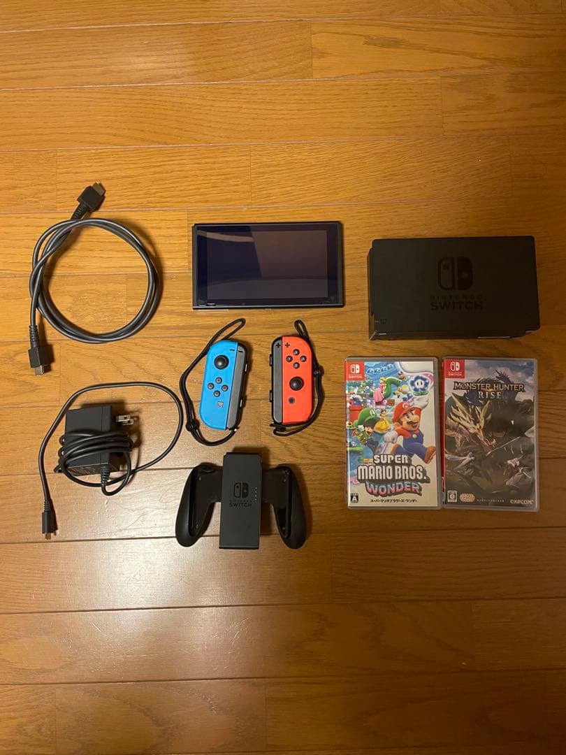 Nintendo Switch本体セット　ソフト付き