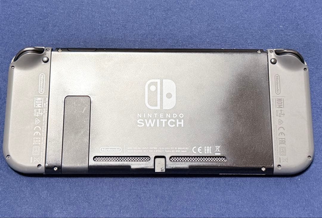 Nintendo Switch 本体 グレー 付属品あり(使用感あり)