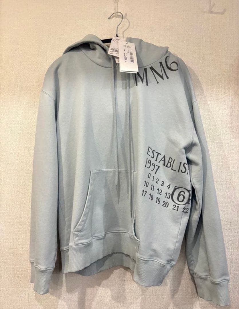 【新品タグ付き】MM6 Maison Margiela プルオーバーパーカー