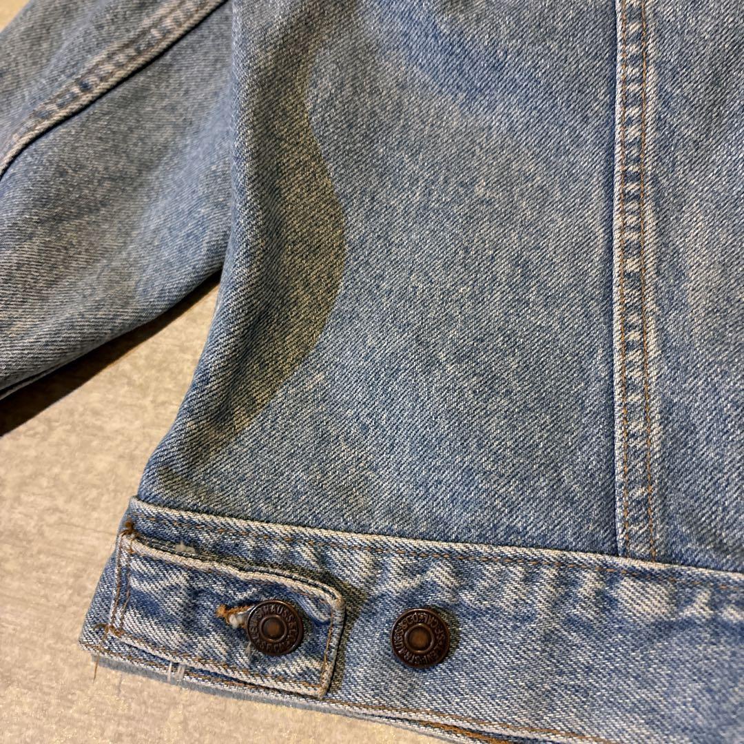 80s Levis リーバイス57508 USA製 デニムジャケット Gジャン