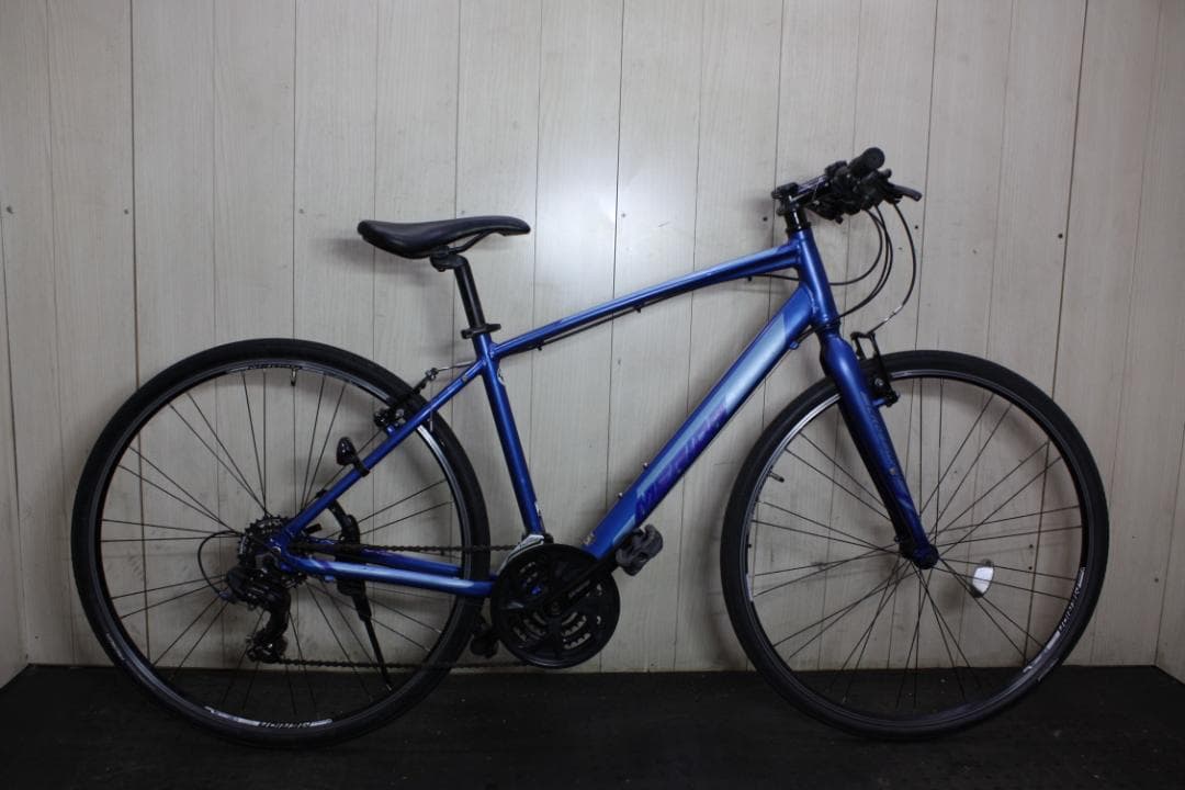 MERIDA CROSSWAY 700Cアルミ 21速460mm BLUEクロス