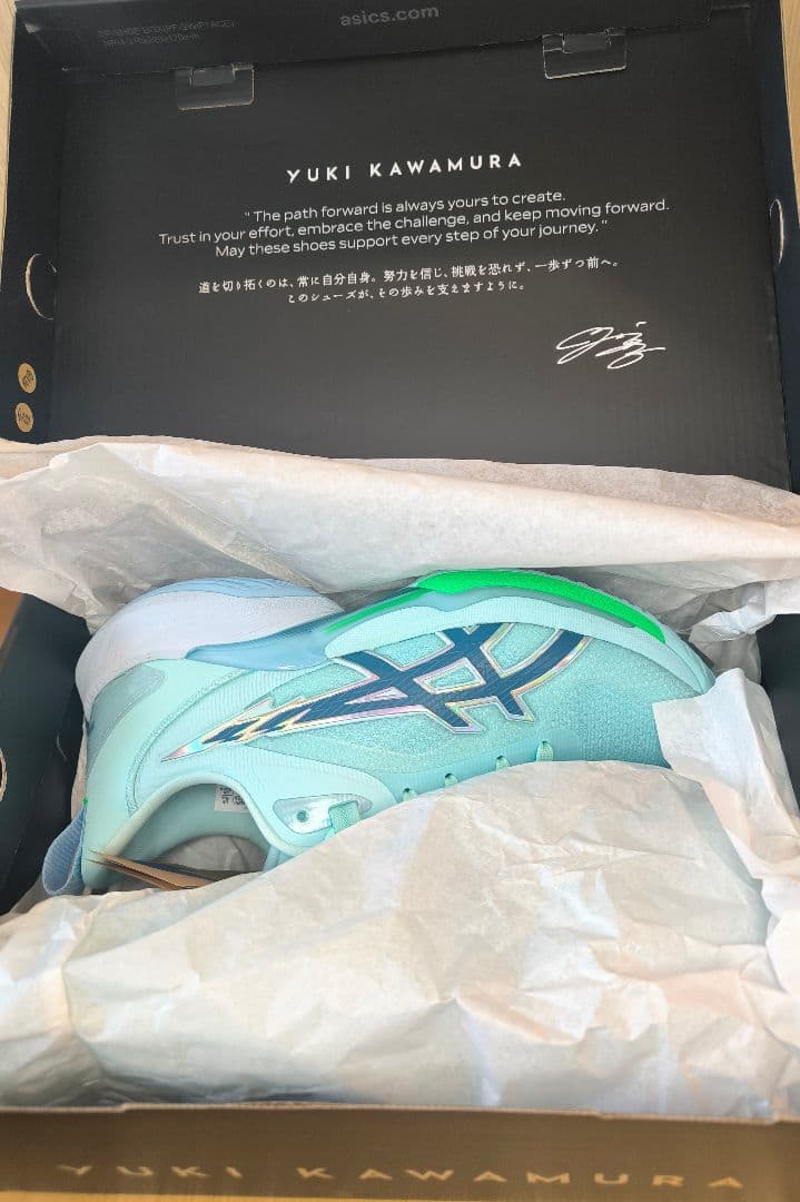 ASICS SWIFTACE YUKI 25.0cm 河村勇輝バスケシューズ新品