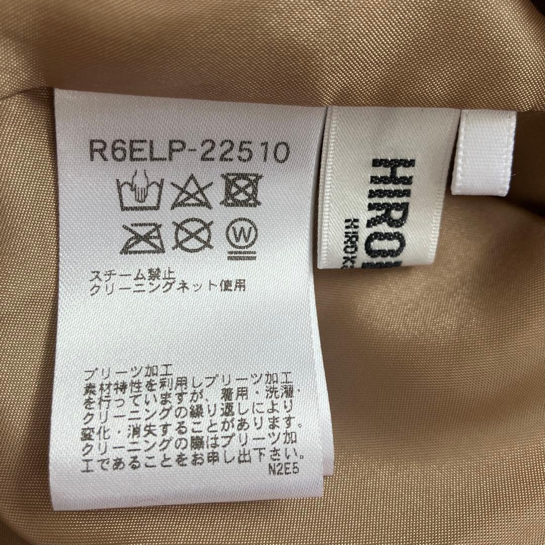 定価5.6万円✨ HIROKO BIS 【洗える】タイルプリーツワンピース