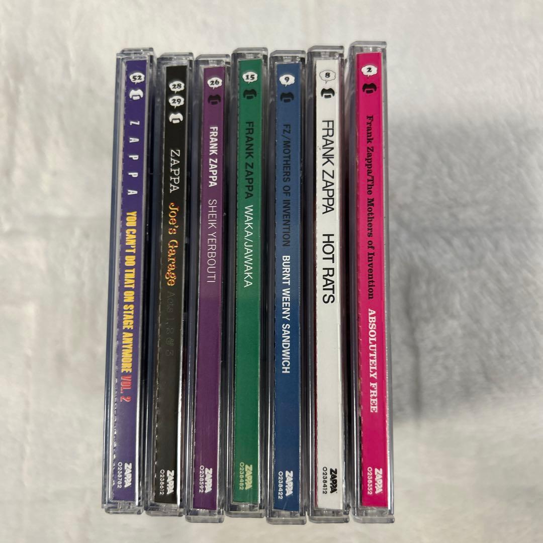 【2012年再発シリーズ】 Frank Zappa フランク・ザッパ 名盤のみ！
