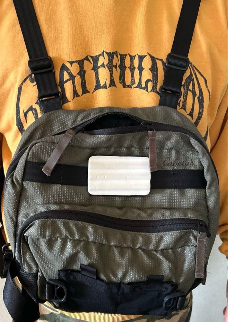 Cabela’sフライフィッシングチェストパック フィッシング　チェストバッグ
