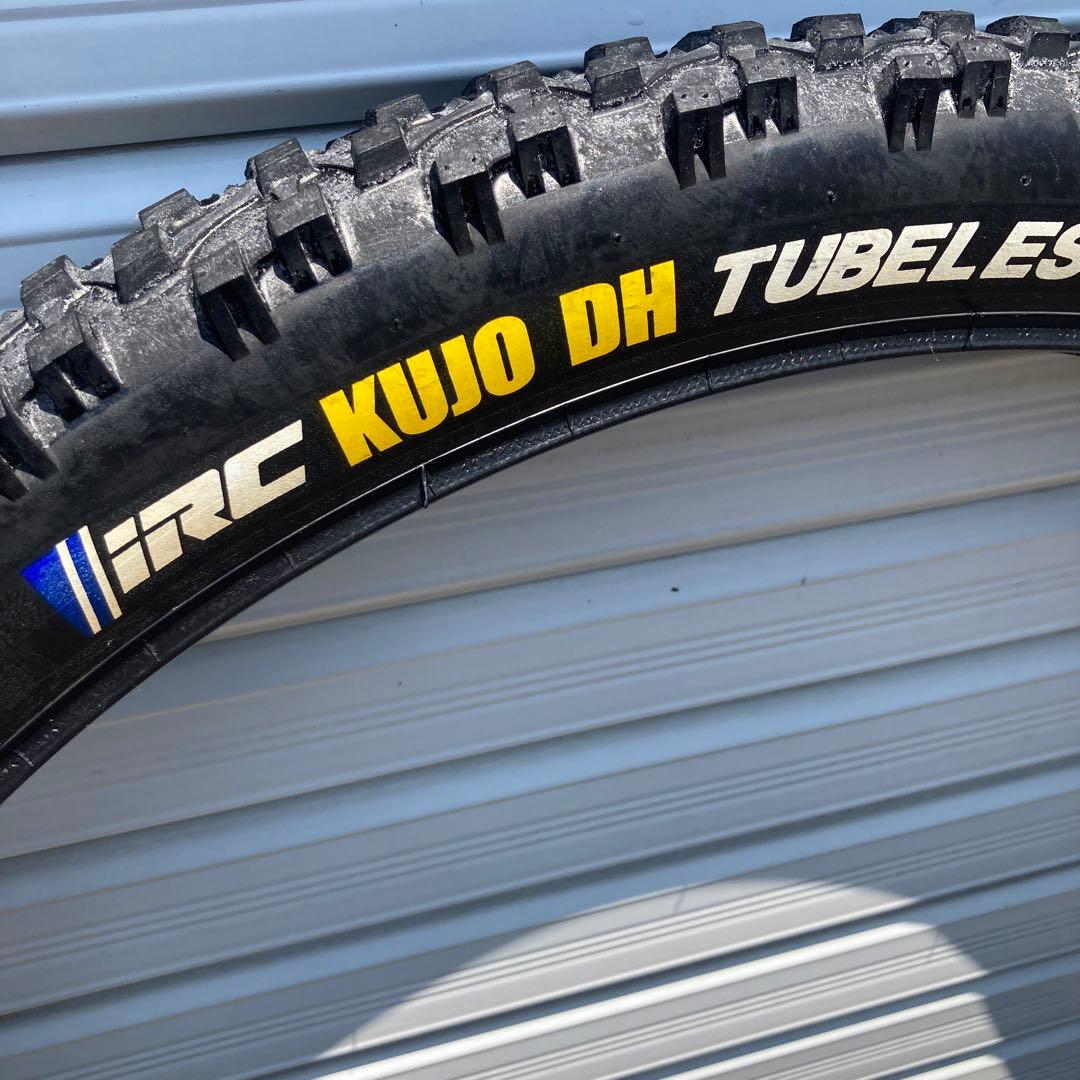 MTB26インチタイヤ　IRC KUJO&魂TAMASHI used