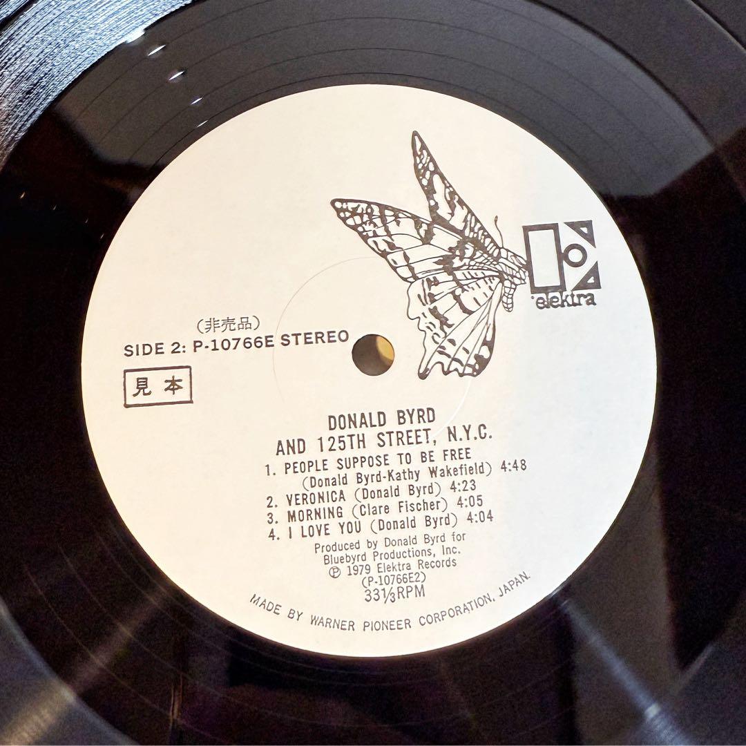 美盤☆見本盤【ニューヨーク125番街の凱旋】ドナルド・バード　レコード　LP