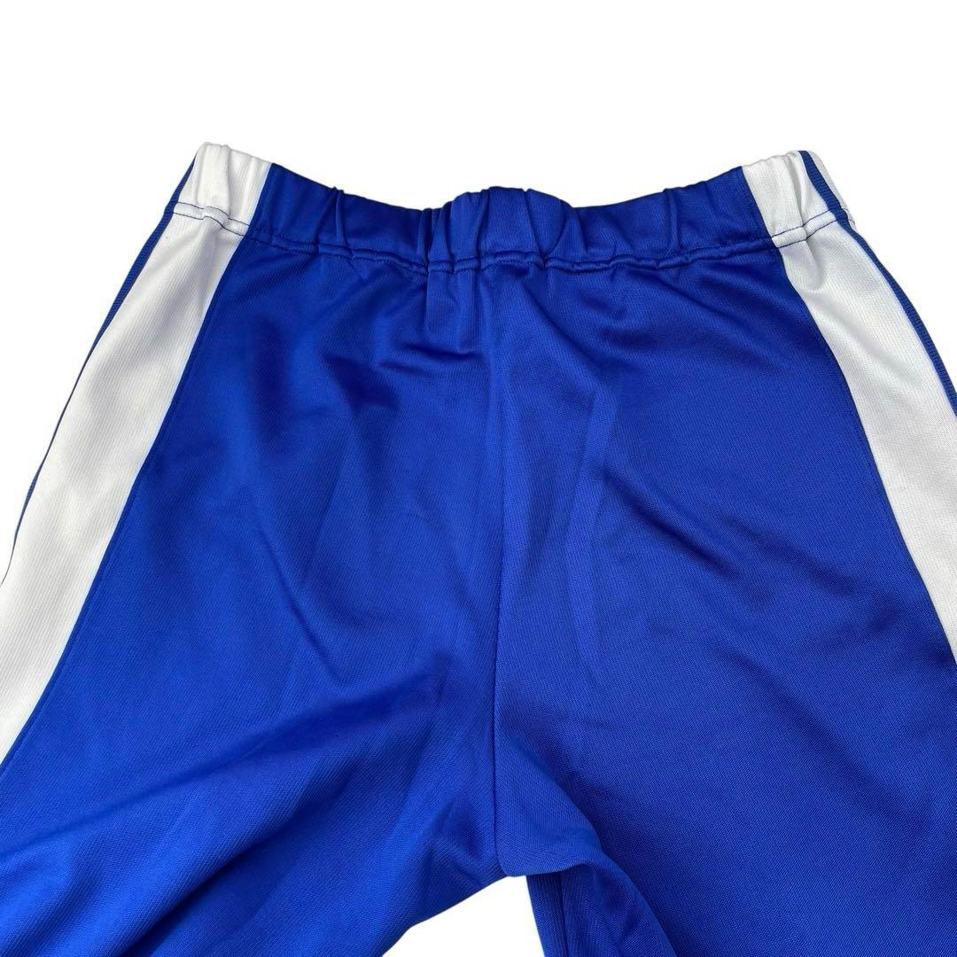 00s adidas トラックパンツ Y2K デサントJASPO O ブルー