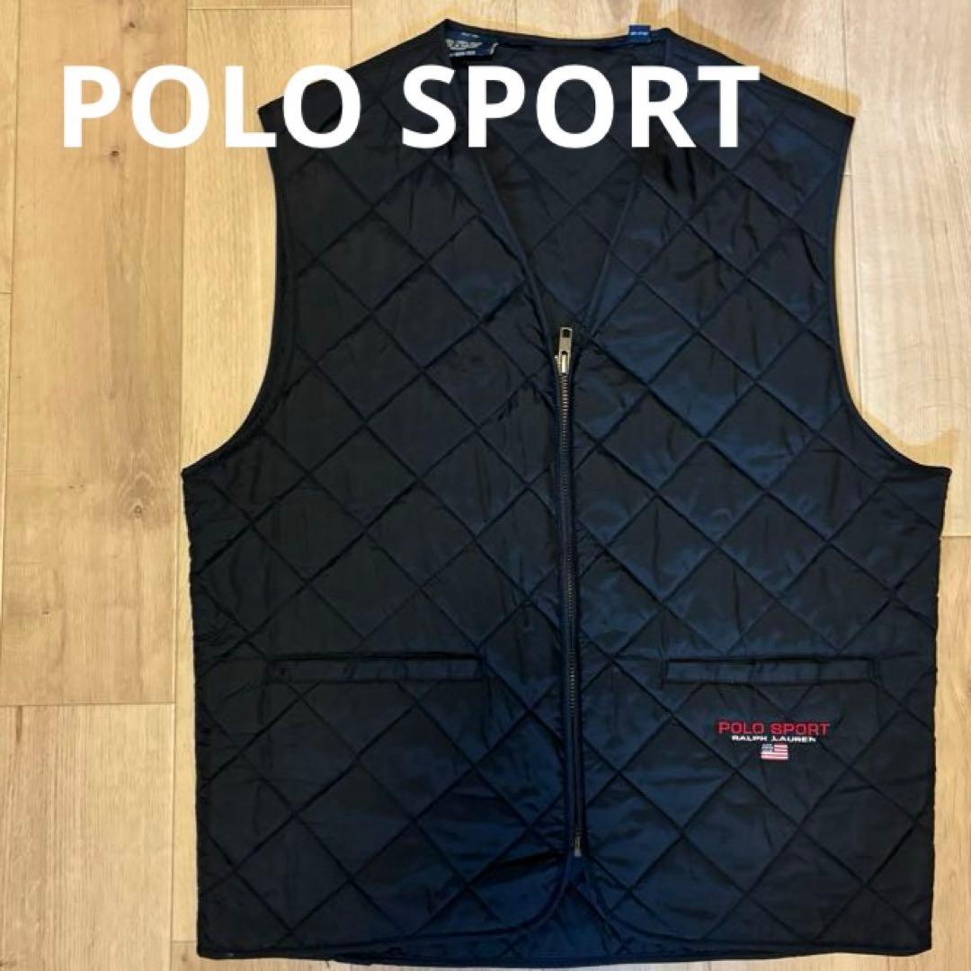90s POLO SPORT キルティングベスト