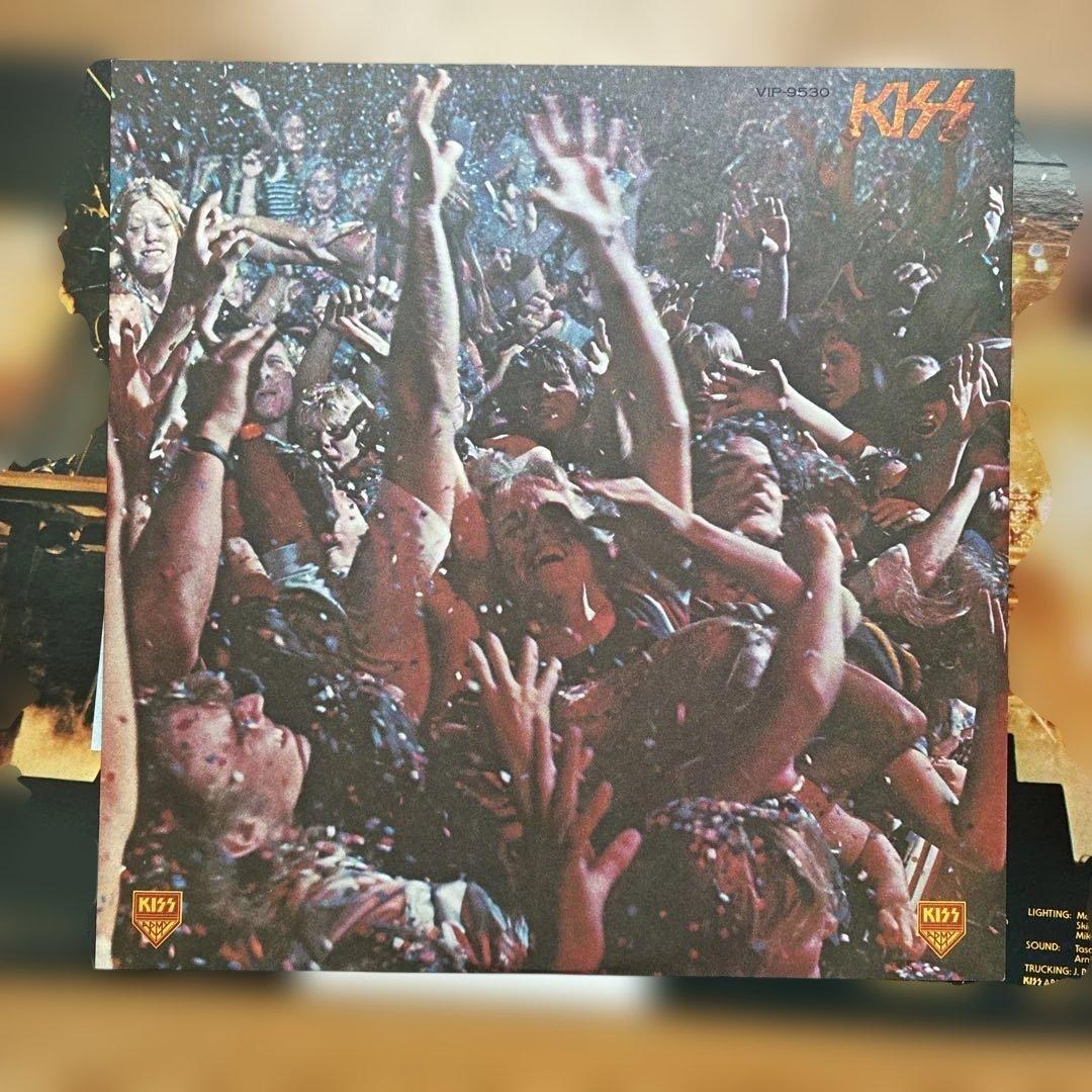 KISS ALIVE II レコード帯付き