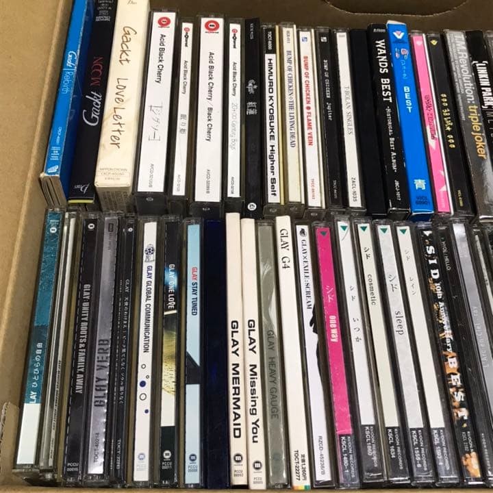 中古小傷有り、レンタルショップ購入　CD アルバム　シングル　まとめ売り　セット