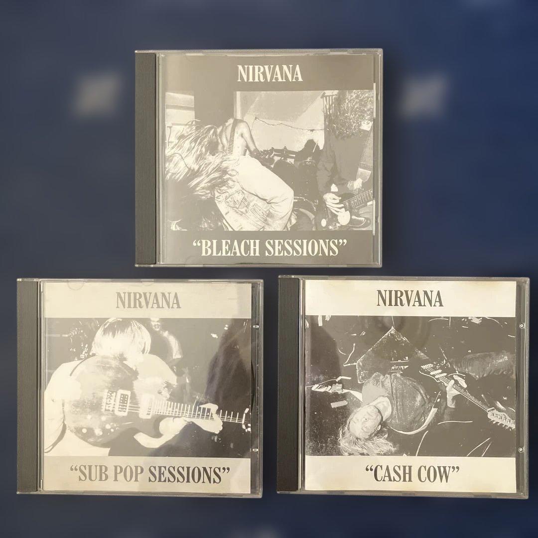 (希少)(状態良好) Nirvana レアライブ音源CD5枚セット